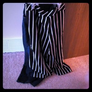 Pin stripe pants